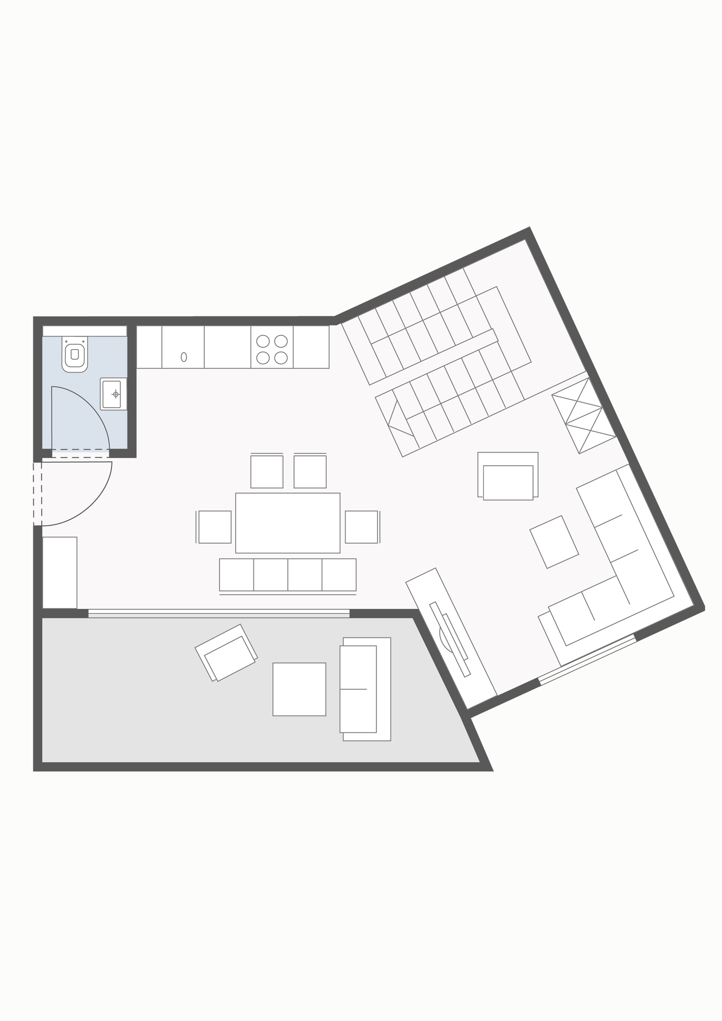 Grundriss von Suite Deluxe